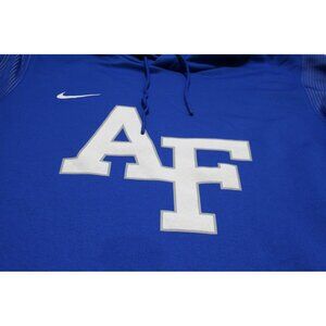 Nike Air Force Academy AF Hoodie Mens XL Blue Pullover Sweatshirt Falcons